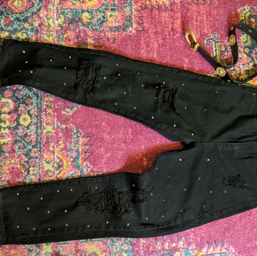(The Rocking Rev)studded jeans - Picture 10 of 10